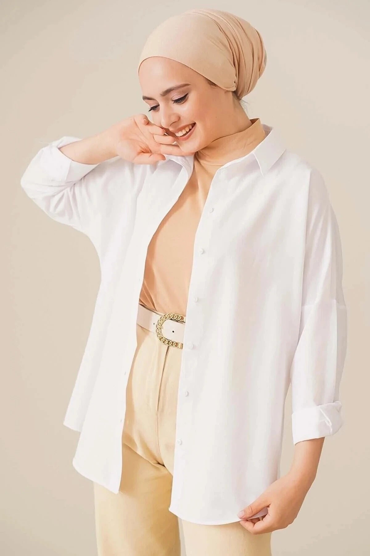 Novella Oversize Gömlek (18 farklı renk seçeneği)
